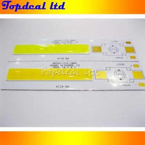 2013 NEW Arrival Rectangle 8W COB LED lamp light bulb 12V -14V cool white / warm white for DIY