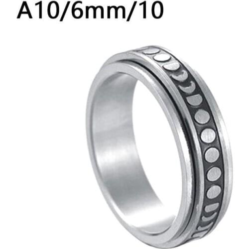 Spinner Rings for Women Men Steel