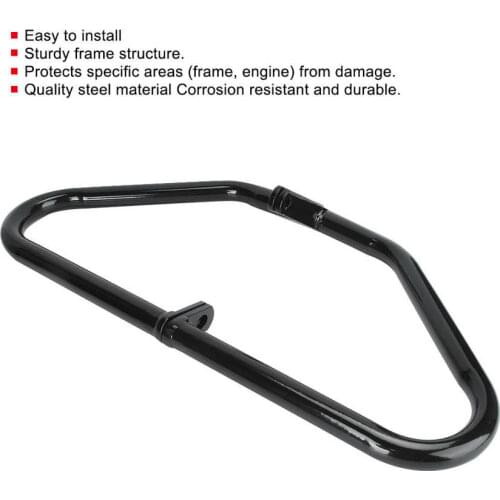 Steel Motorcycle Engine Guard Crash Bar Safety Bumper Fits for Royal Enfield Classic 500 350