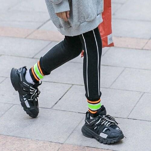 Winter Girls Legging Plus Velvet 2020 New Style Warm Girls Skinny Trousers Children Clothes Toddler Girls Leggings Plus Velvet