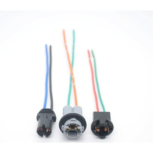 194 168 W16W T15 t10 w5w led luz fio chicote de fios titular conector t10 led extensão adaptadores tomada estilo do carro