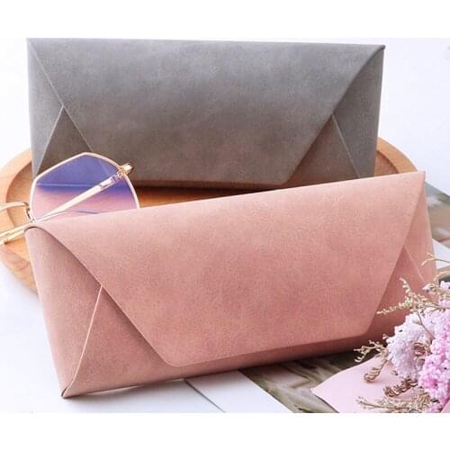 2020 New Fashion Portable Sunglasses Box Case Men Women Kids Leather Eye Glasses Hard Shell Protector Reading Eyewear Case