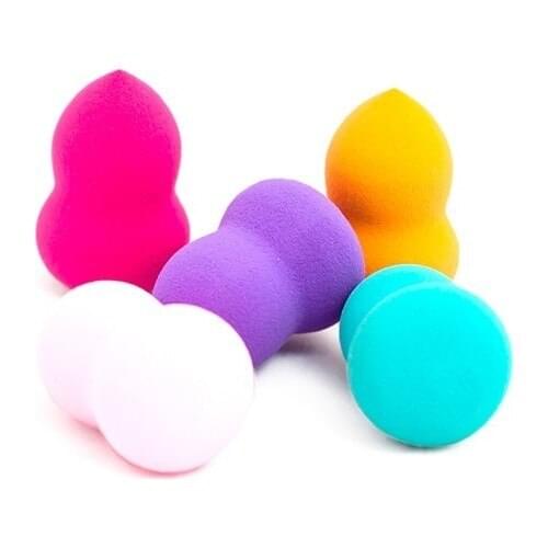 5 Pcs Cosmetic Puff Powder Puff Smooth Womens Makeup Foundation Sponge Beauty To Make Up Tools & Accessories Water-drop Shape