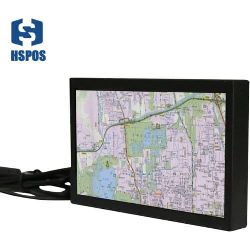 High temperature resistance 7inch LED Display can support industrial numerical control etc multiple scenarios