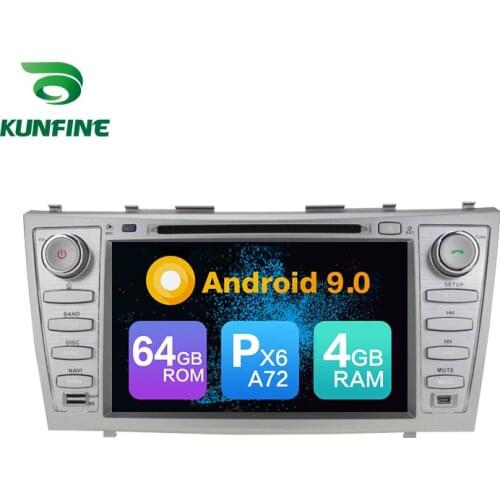 Android 9.0 Core PX6 A72 Ram 4G Rom 64G Car DVD GPS Multimedia Player Car Stereo For TOYOTA CAMRY 2007-2010 radio headunit