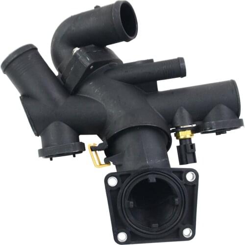 AP03 For Jaguar XF Base Premium S-Type Super Vanden XJ8 XJR XK XKR 4.2L Water Outlet & Thermostat Housing AJ811793