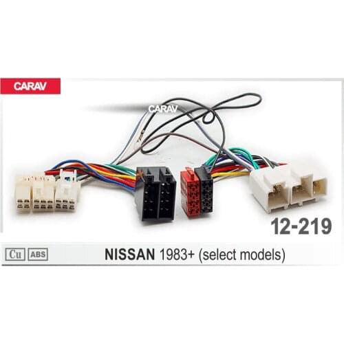CARAV 12-219 Adapter cable ISO T-Cable for NISSAN 1983+ (select models) Parrot THB SOT T-Harness Adaptor ISO Wiring Lead