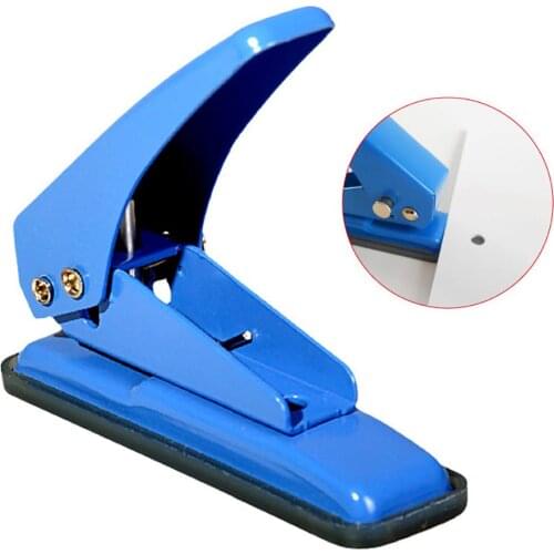 1/2Pcs Hole Puncher 20-sheet Punch Capacity Manual Antiskid Base Craft Hand Tool Manual Punching Machine