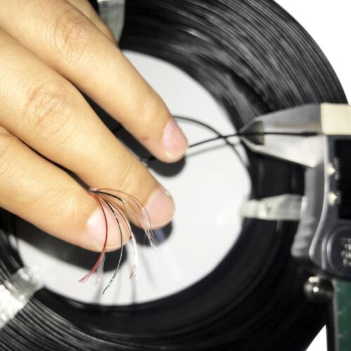 Enameled Cable 2core 3core 4core 5-core Headphone Wire Superfine Glass Insulationis soft and resists soldering native wire