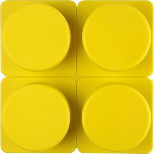 DIY Silicone Clay Aromatherapy Tablets Mold round Crafts Hanging Ornaments Wax Molds Flower Soap Mould Craft Accessories