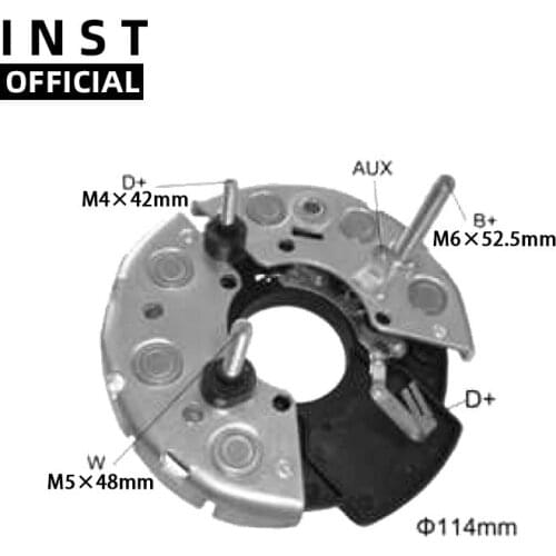 ALTERNATOR GENERATORS RECTIFIER BRIDGE FOR BR313 127 320 344 1 127 320 363 1 127 320 366 1 127 320 367 31-9139 RB-08H
