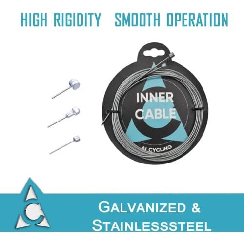 2PCS Bike Galvanize Stainless steel Shift Gear Cable Line Core Inner Wire Steel MTB Road Bicycle high Strength Toughness line
