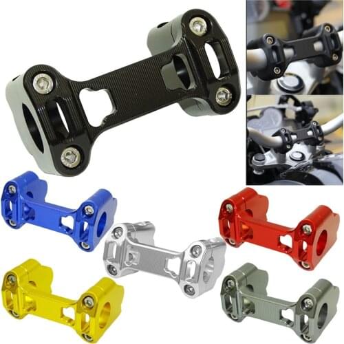 Handlebar Riser Clamp Kit Moves Bar Up 40mm Backward 20mm For BMW R 1200 1250 GS R1200GS LC 2013-2020 R1250GS Adventure 2018