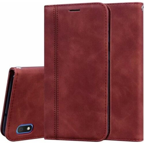 Leather Phone Case For Samsung Galaxy A7 A9 2018 A9S A10 A20 A30 A40 A50 A60 A70 A41 A51 A71 5G Hoesje Galaxy A11 A21 S A31 etui