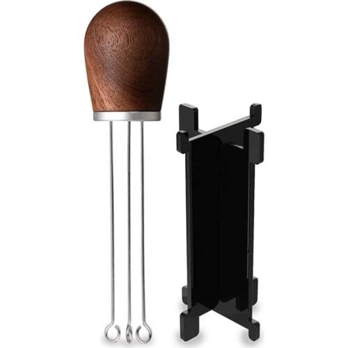 Espresso Coffee Stirrer - 58mm&51mm Stainless Steel Hand Tampers with Holder