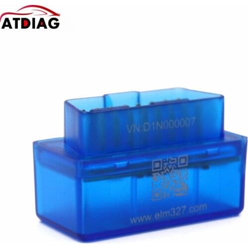 MINI ELM327 Bluetooth Scanner V2.1 Works Android Torque Wireless Interface Auto CAN-BUS ELM 327 Supports OBDII Protocols