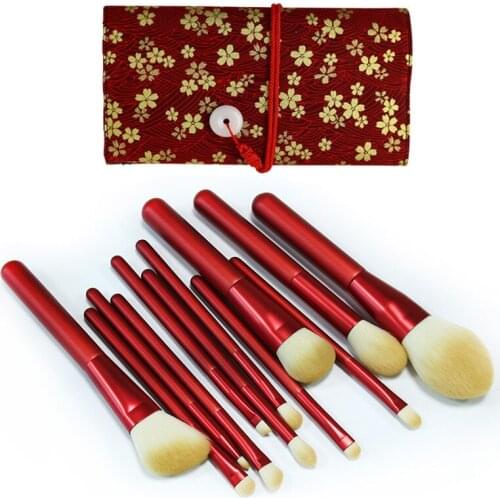 Waylike 8 pcs Makeup Brushes Set Eye Shadow Blending Eyeliner Eyelash Eyebrow Brushes For Makeup Tool