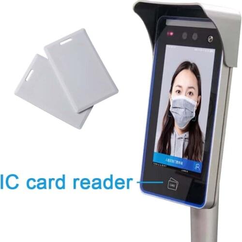 Face Recognition Intelligent Temperature Measuring Access Control all-in-one Machine Gate Infrared Terminal IC Video Camera