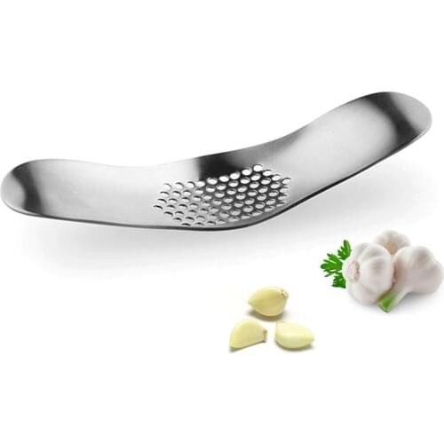 Rocker Rocking Garlic Press Crusher Stainless Steel Mincer Chopper Kitchen