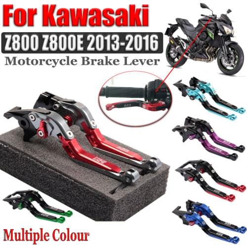 For Kawasaki Z800 E Z800E Z 800 E 800E 2013-2016 2015 Motorcycle Brake Clutch Lever Folding Adjustable Brake Lever Accessories