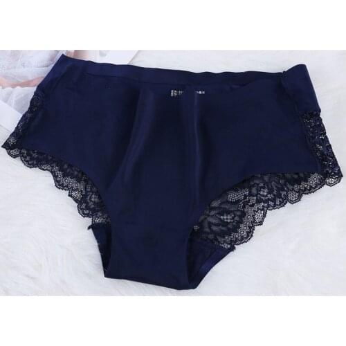 Sexy Underwear Women Lace Breathable Waist Belly Hip Seamless Sexy Mesh Thin Perspective Hip Belly Seamless Underwear