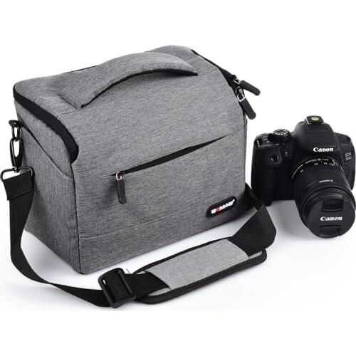 DSLR SLR Camera Bag Waterproof Photography Shoulder Case For Canon EOS R RP 200D II G1 X Mark III 77D 1500D M50 Photo Lens