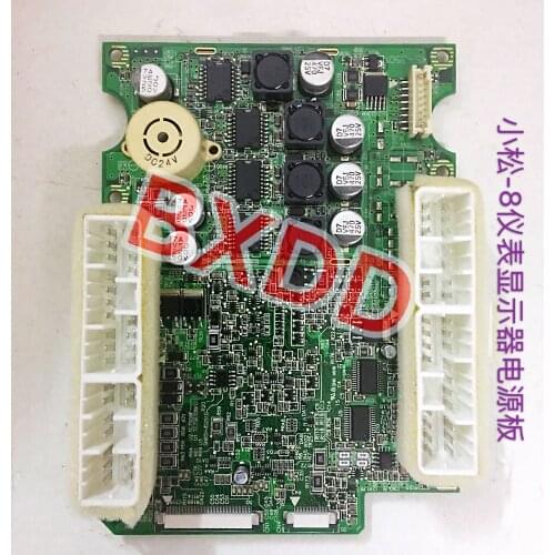 Maintenance of PC 200-8 instrument display button power supply PC220/300/400-8 display sticker digger