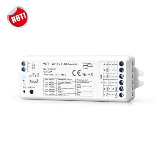 WiFi & RF 5 in1 LED Controller WT5