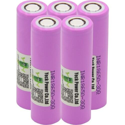 Russian Warehouse Fast Delivery INR18650 30Q battery lithium batteries li-ion 30A 10C 3000mah 3.7V / 18650 battery charger