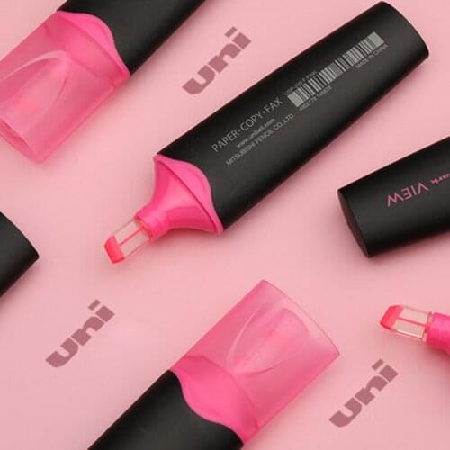 1pcs Japan uni usp-200 perspective fluorescent pen creative slant head marker pen can choose 6 colors