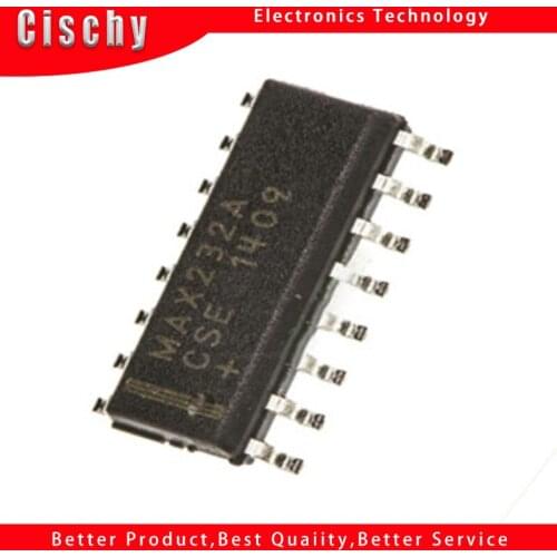 10pcs/lot MAX232ACSE MAX232CSE MAX232ESE MAX232DR MAX232A MAX232 SOP-16 In Stock