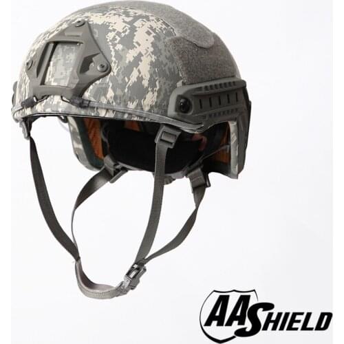 AA Shield Ballistic ACH High Cut Tactical TeijinHelmet Bulletproof FAST Aramid Safety NIJ Level IIIA Military Army ACU