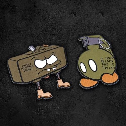 Anti-Infantry Good Friends Outdoor Tactical Vest Velcro Patch Patch Applique Armband Clothing Backpack Hat Decoration