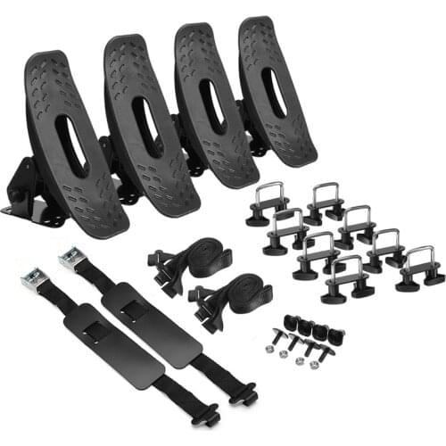 Car Kayak Rack Holder Kayak Carrier Saddle Watercraft Roof Rack Arm Canoe Boat Car Roof Top Boat Rack