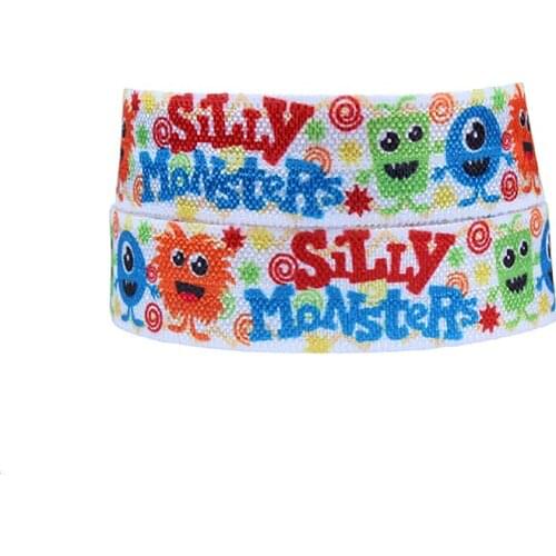 FLRA ElasticSpecial monster pattern elastic FOE ribbon