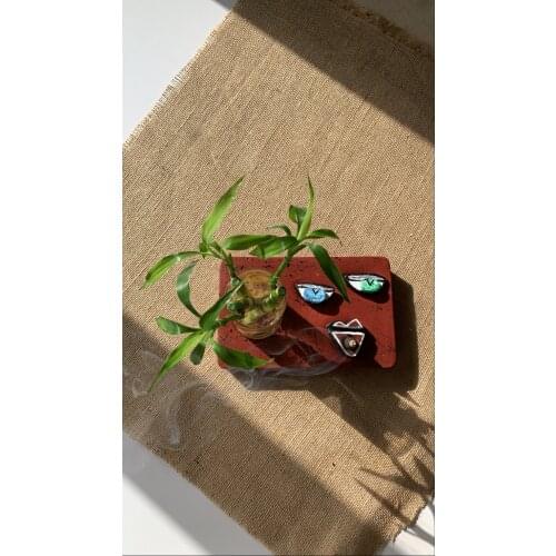 Bambulu Dorian conical incense burners