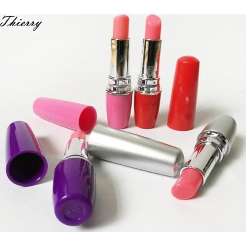 Thierry Mini Lipstick Vibrator Electric Vibrating Egg Waterproof Bullet Massage Sex Toy for Women Masturbation