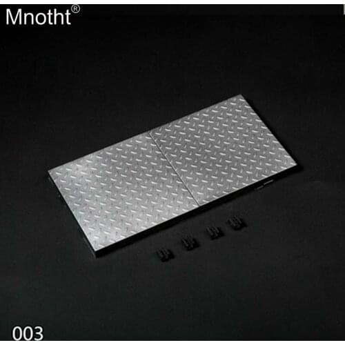 Mnotht 1/6 Soldier Infinite Extension Steel Plate Scene Platform Stand Silver Rusty Version Model Toy for 12in Action Figure m3n