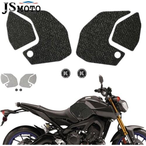 Motorcycle 3D Tank Pad Anti Slip Side Tank Decal Sticker Emblem Protector For YAMAHA MT-09 FZ-09 MT-09 SPORT TRACKER ABS