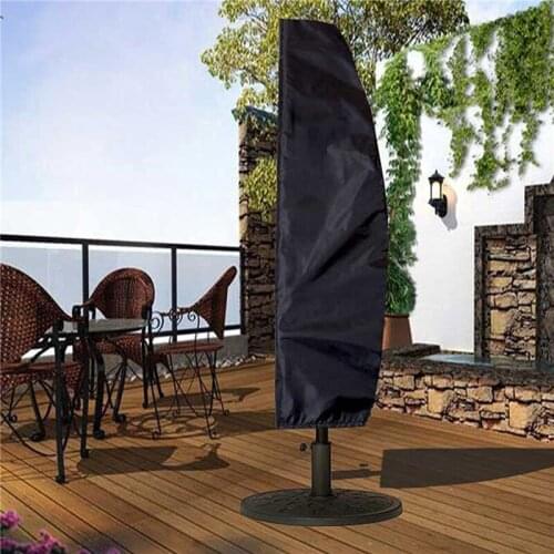 Outdoor Patio Umbrella Cover Waterproof Protective Case With Zipper For Garden Cantilever Parasol Umbrellas Case Cover