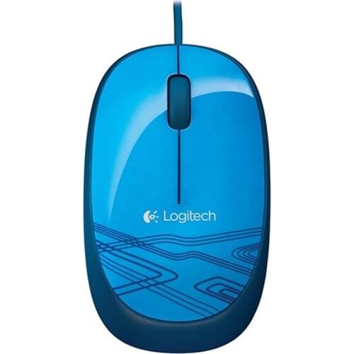 New Logitech M105 Optical Wired USB Mouse 1000DPI Laptop Desktop PC Notebook Mouse