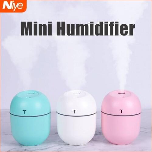 Portable Automatic Humidifier Smart Home Air Humidifier Purifier Oil Diffuser with Light Mini USB Fogger Sprinklers Umidificador