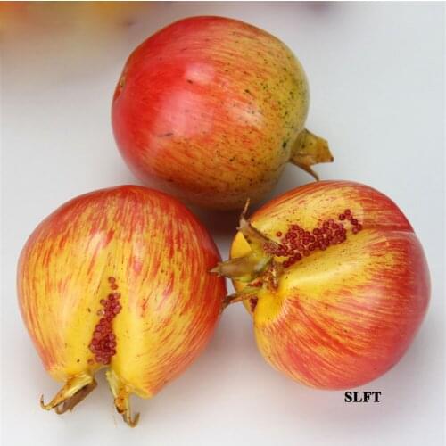 Photography props Home hotel bar cafe supermarket Shop Store decoration Artificial Fruit Simulation Fake Pomegranate Model