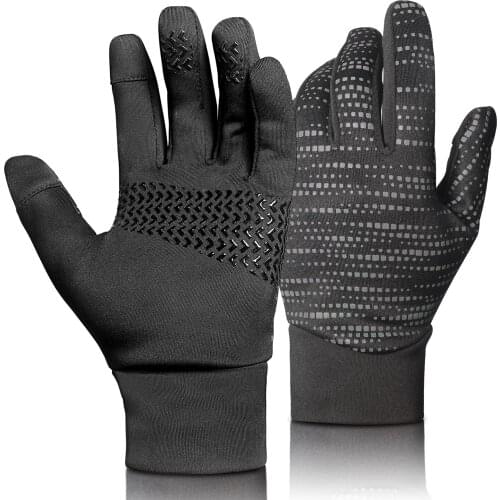 Cycling Reflective Gloves Silicone Sports Men Glove Lightweight Women Gloves Suit Running Skiing Climbing Motorcycle