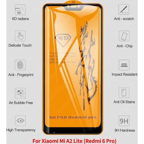 10PCS 6D Tempered Glass for Xiaomi Mi 9T Pro 9 SE Screen Protector for Xiaomi Mi 9 T 8 A2 Lite A1 A2 A3 Mix 3 Pocophone F1