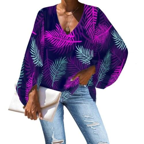 Блузки с принтом ZNkasumi China At AliExpress