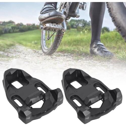 1 pair Plastic Cycling Road Bike Self-locking Pedals Bicycle Cleat Lock Anti-skid Bike Cleat for Time I-Clic X-Presso pedal