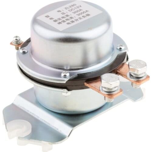 300A Automotive Starter Relay Battery Disconnect Isolator Switch Solenoid