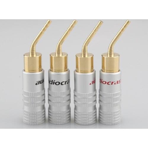 B430G Nakamichi 2mm Pin Speaker Banana Plug Adapter Wire Connector Gold Plated