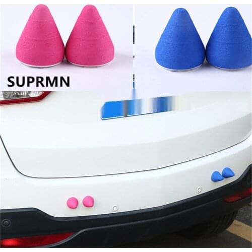 Car anti-collision stickers bumper rear anti-collision bumping anti-collision rearview mirror stereo foam nail tail stickers